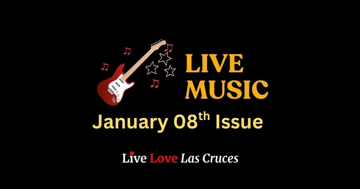 🎸 Live Music January 08th, 2026 Issue