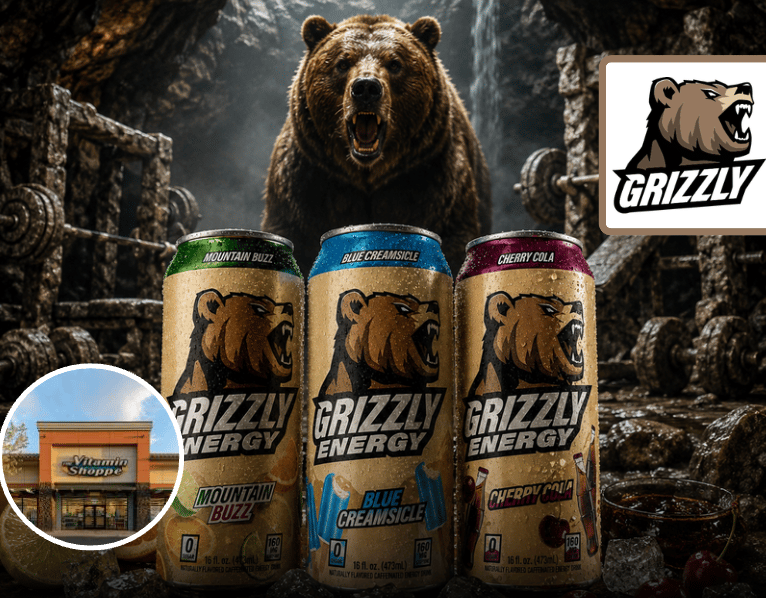 Grizzly Energy Released 3 New Drink Flavors All Exclusive To Vitamin Shoppe