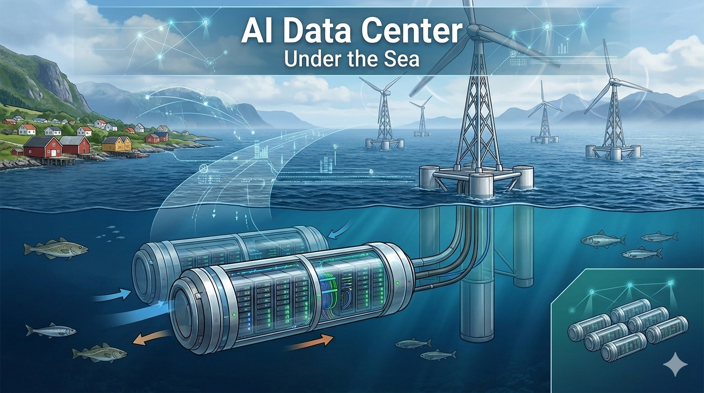 🌊 AI Servers Deployed Under the Sea