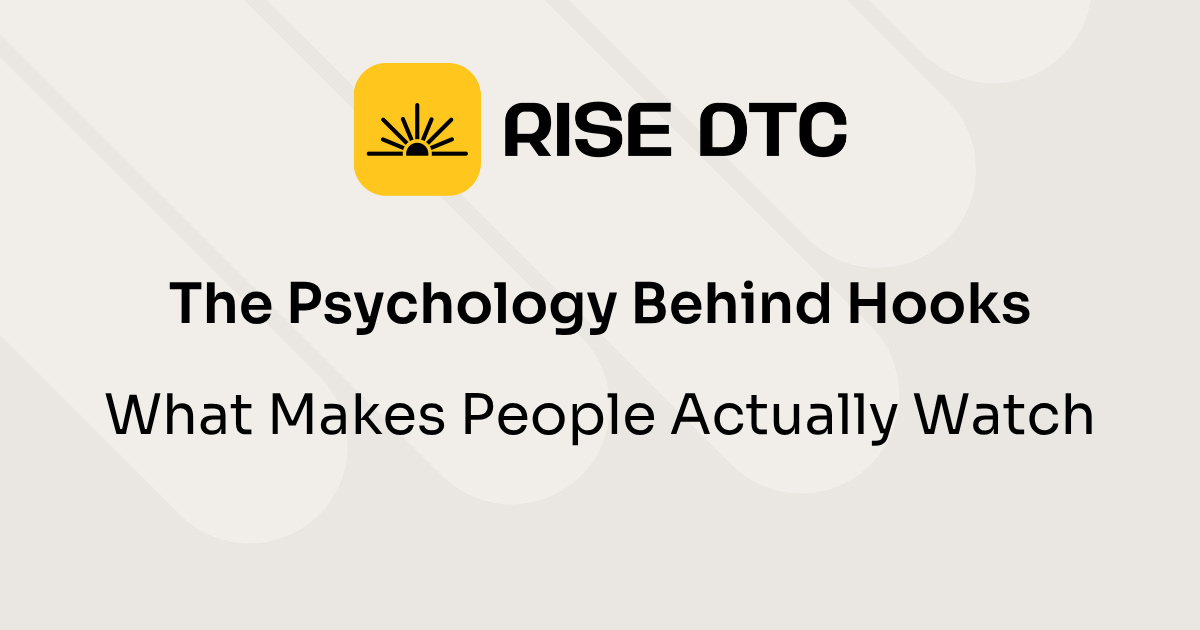 The Psychology Behind Scroll-Stopping Hooks: What Makes People Actually Watch