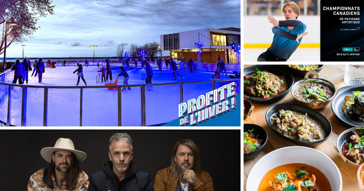 Quoi faire à Gatineau : Événements à ne pas manquer du 10 au 16 janvier