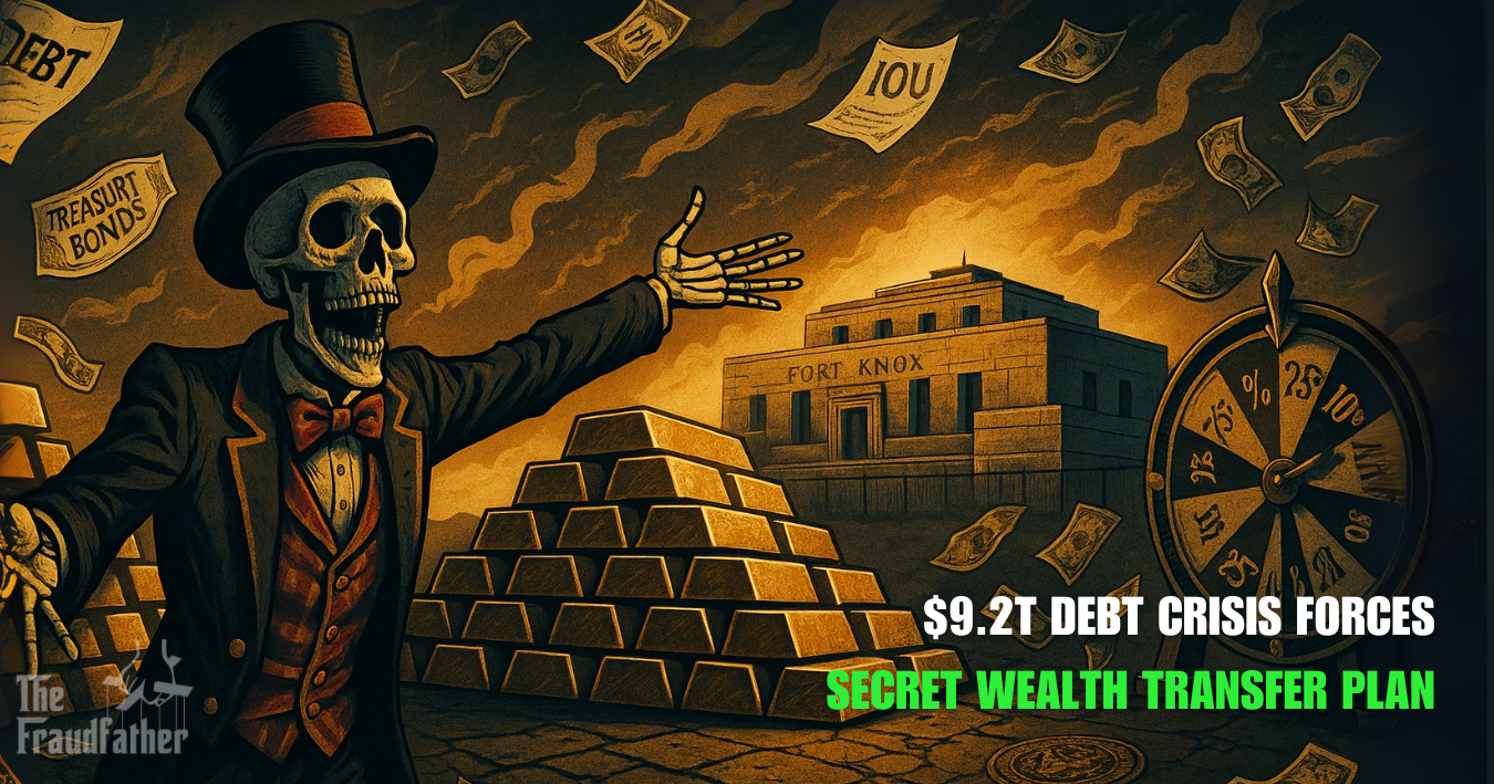 $9.2T Debt Crisis Forces Secret Wealth Transfer Plan