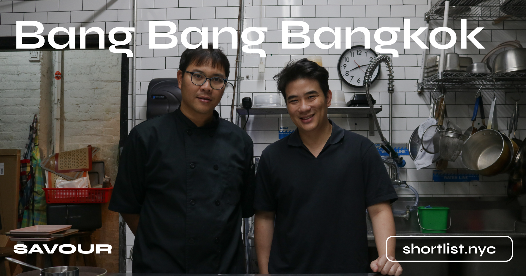 Chef Ram behind Bang Bang Bangkok