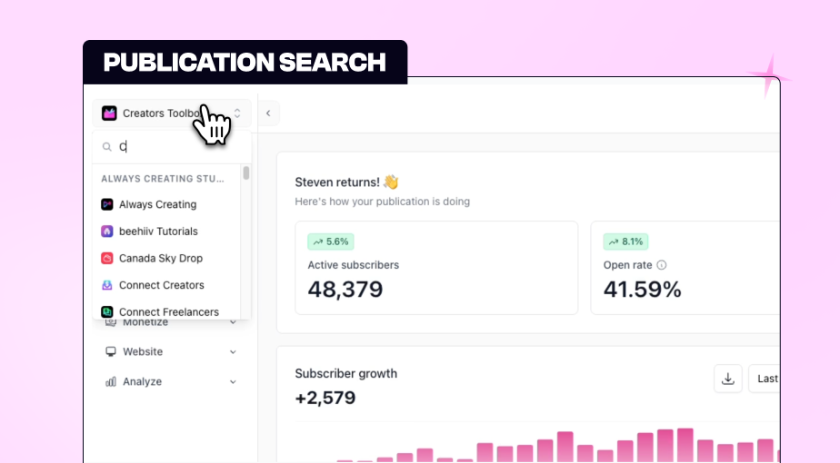 Find Your Publications, Faster