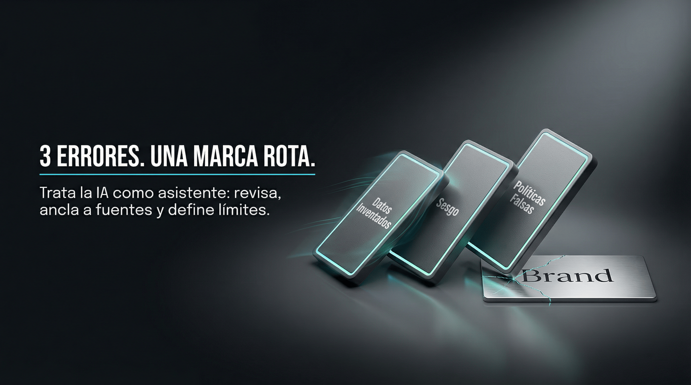 IA: 3 ERRORES GRAVES QUE PUEDEN DAÑAR TU MARCA Y CÓMO EVITARLOS