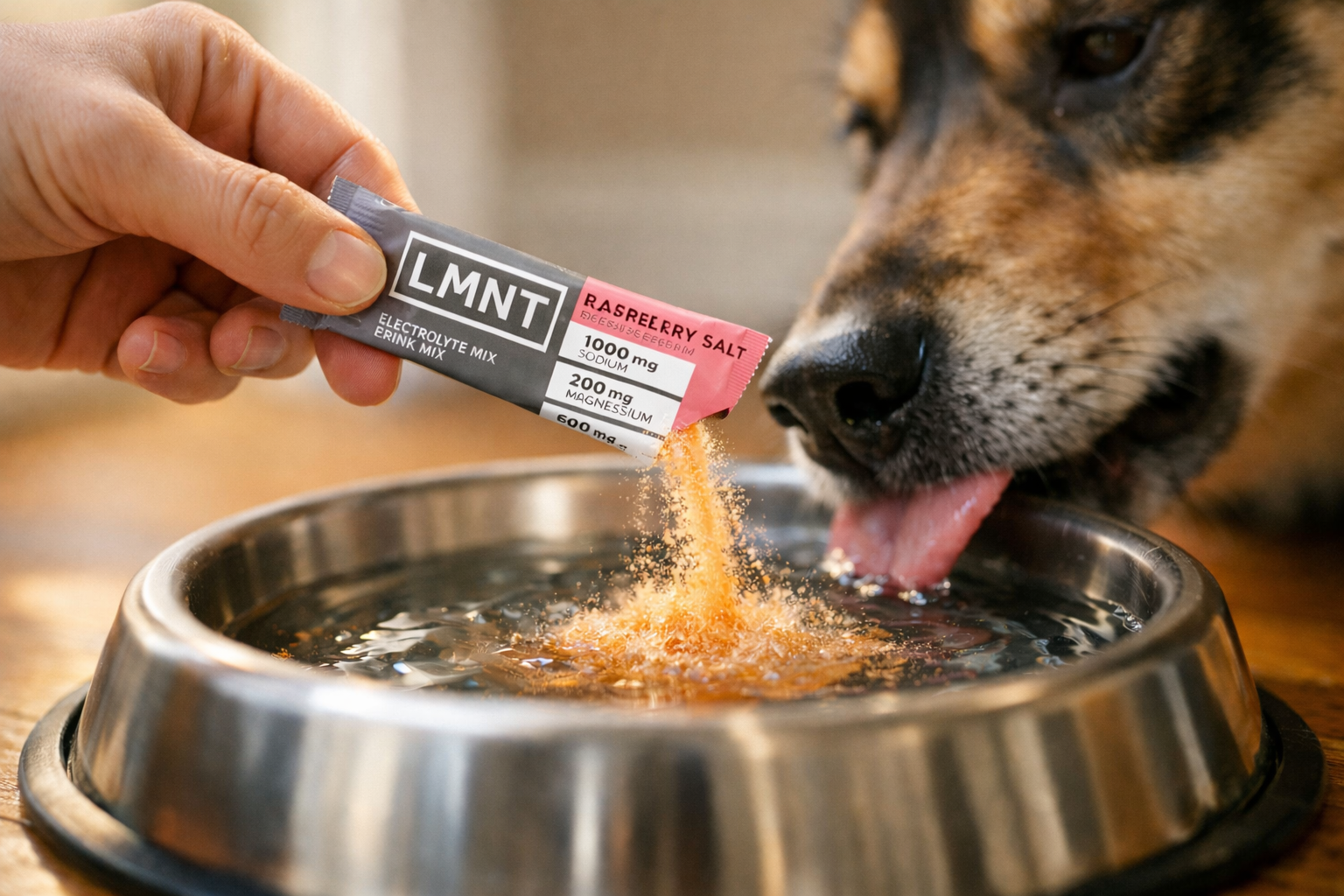 LMNT did $206M selling salt water. The pet version is coming.