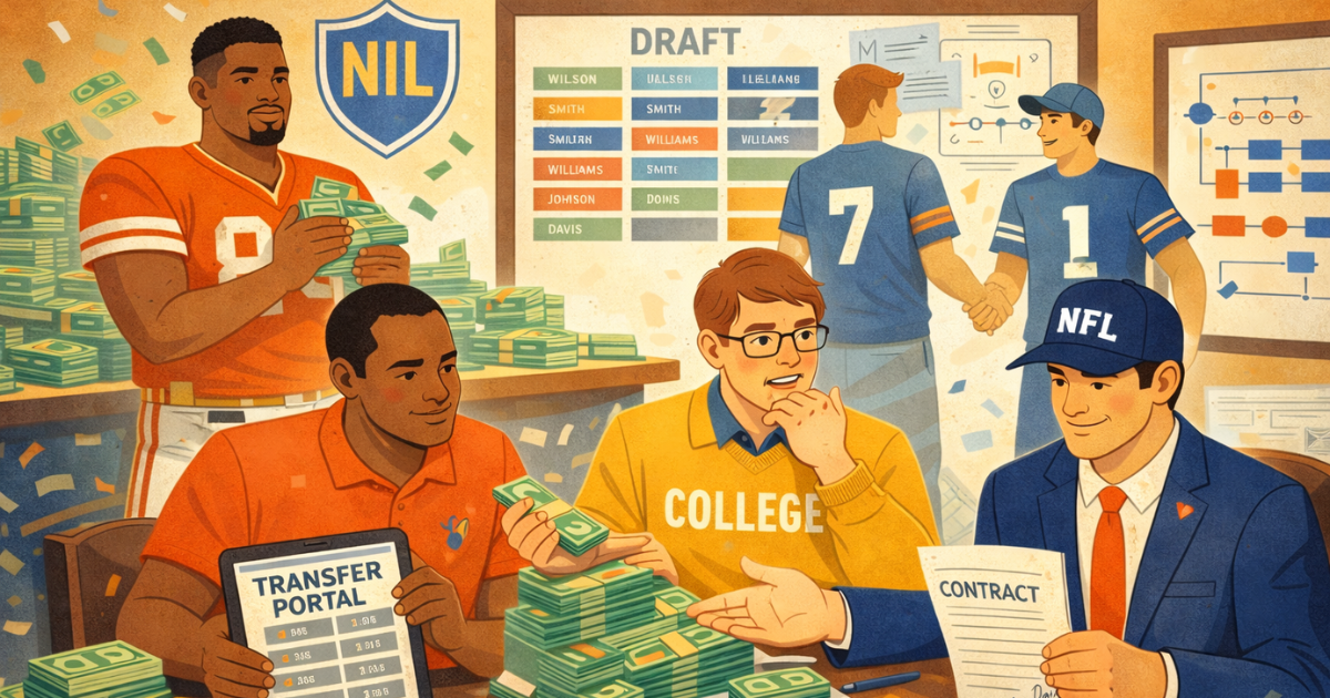 How NIL and the Transfer Portal Are Reshaping the Draft