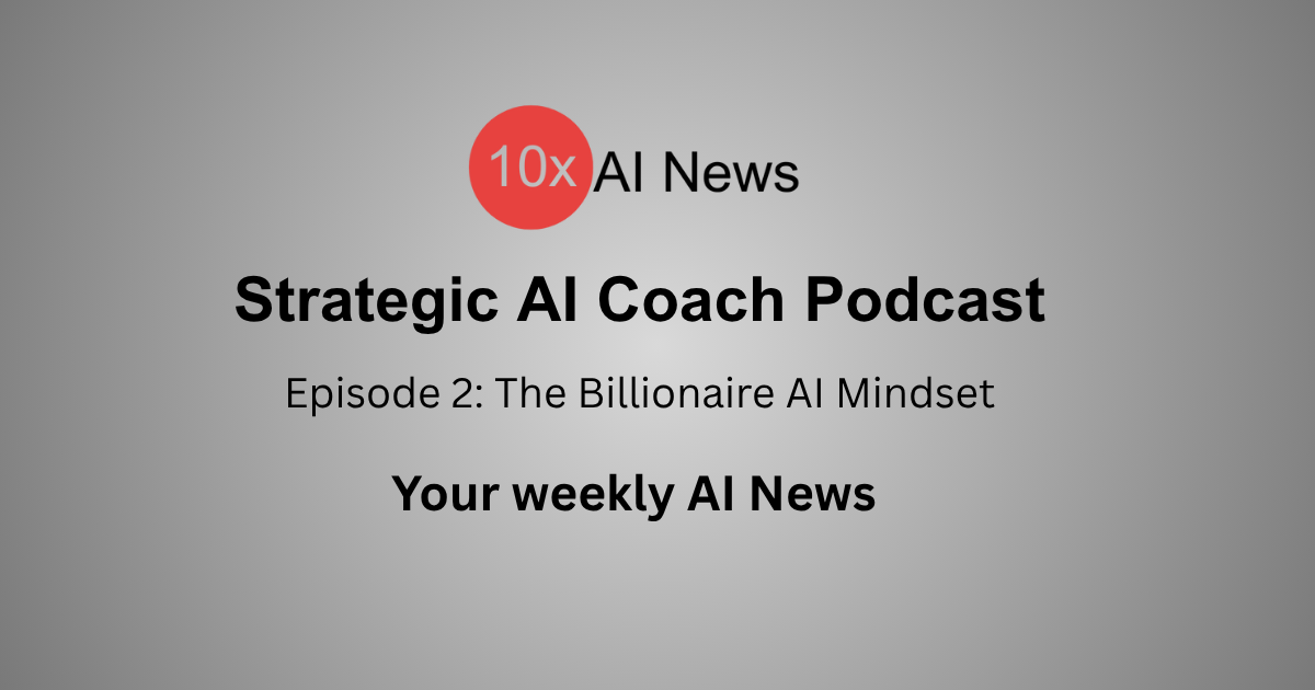 Strategic AI Coach Podcast