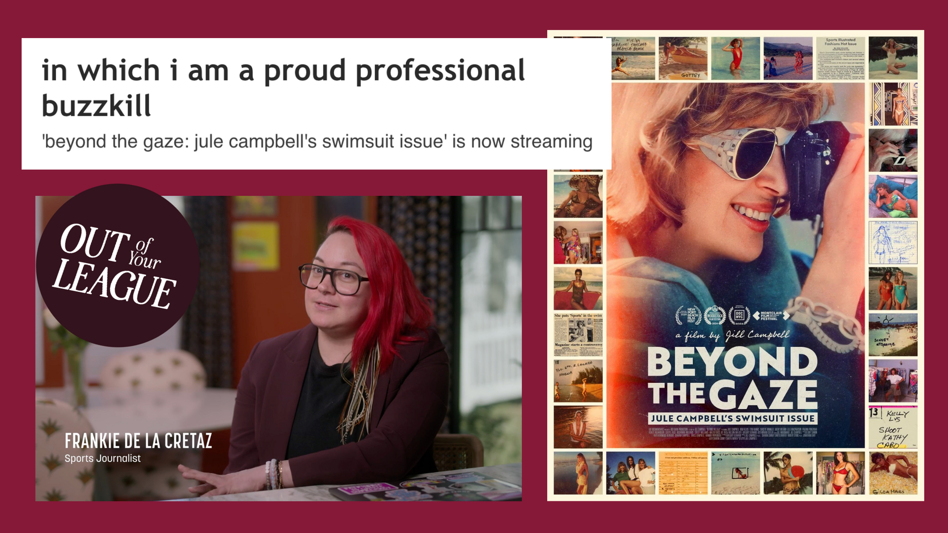 in which i am a proud professional buzzkill