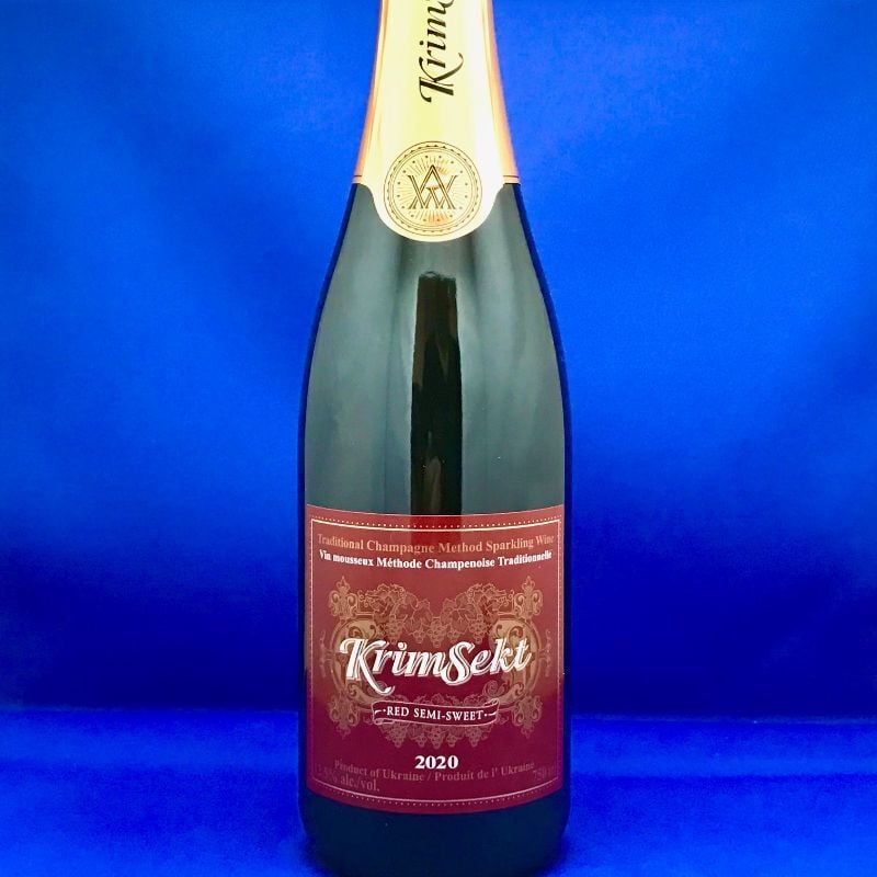 A unique sparkling red wine from Crimea