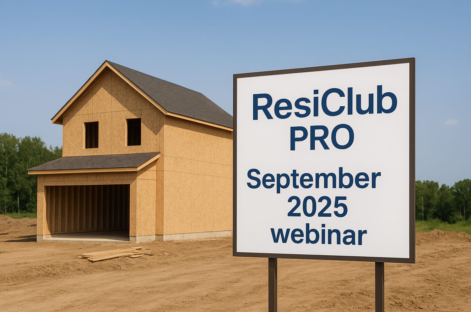 ResiClub PRO's September 2025 webinar—here's the recording