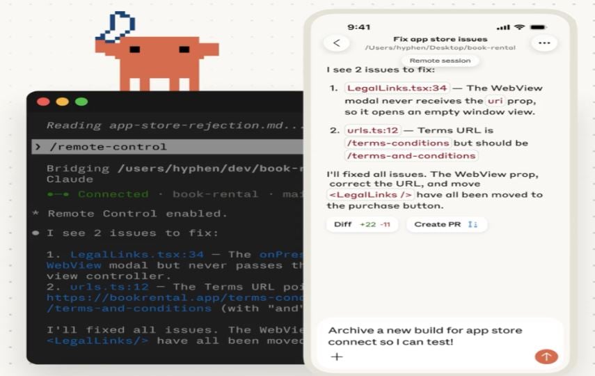 You Can Now Remote-Control Claude Code From Your Phone