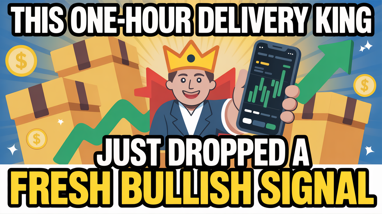 This One-Hour Delivery King Just Dropped A Fresh Bullish Signal