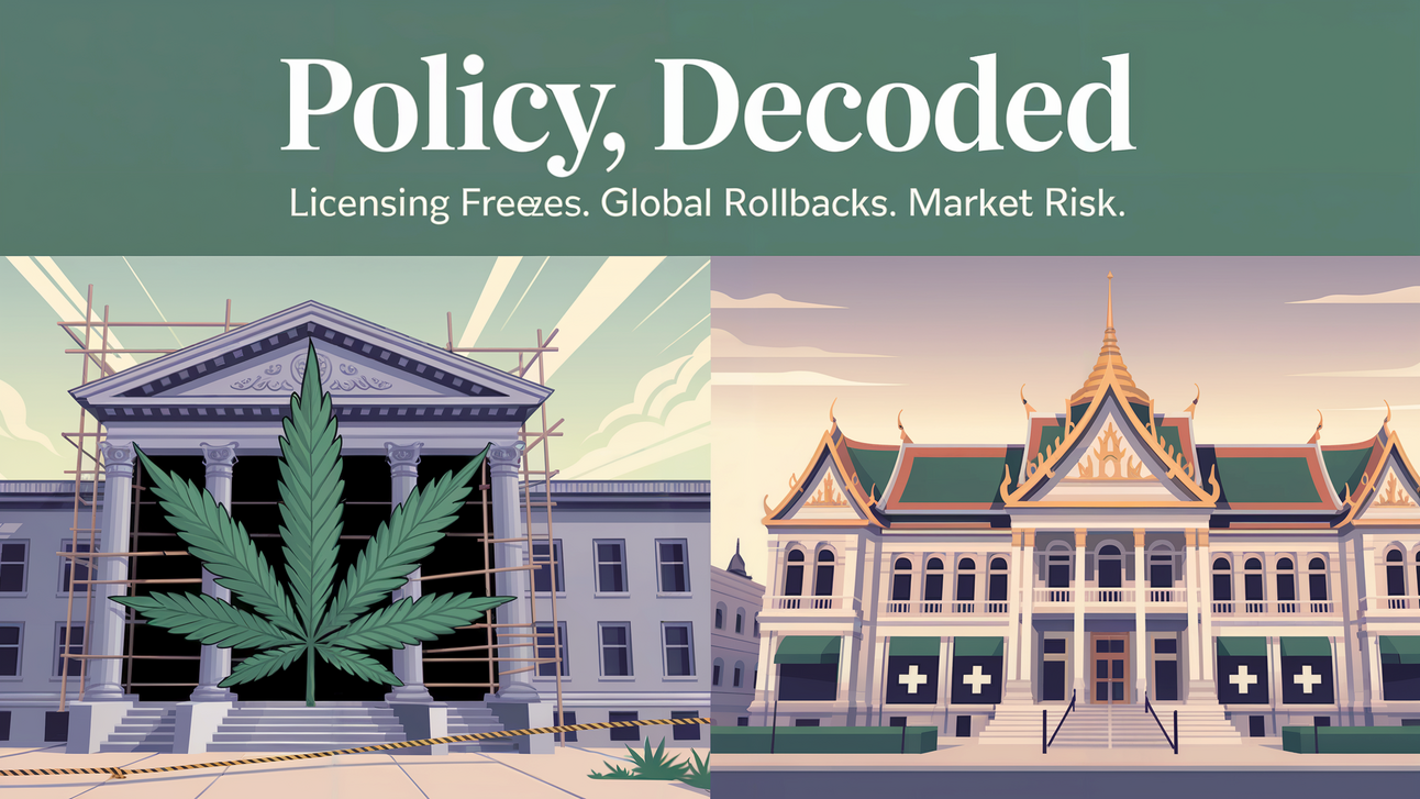 🛑 Two Legalization Flashpoints: Maryland and Thailand