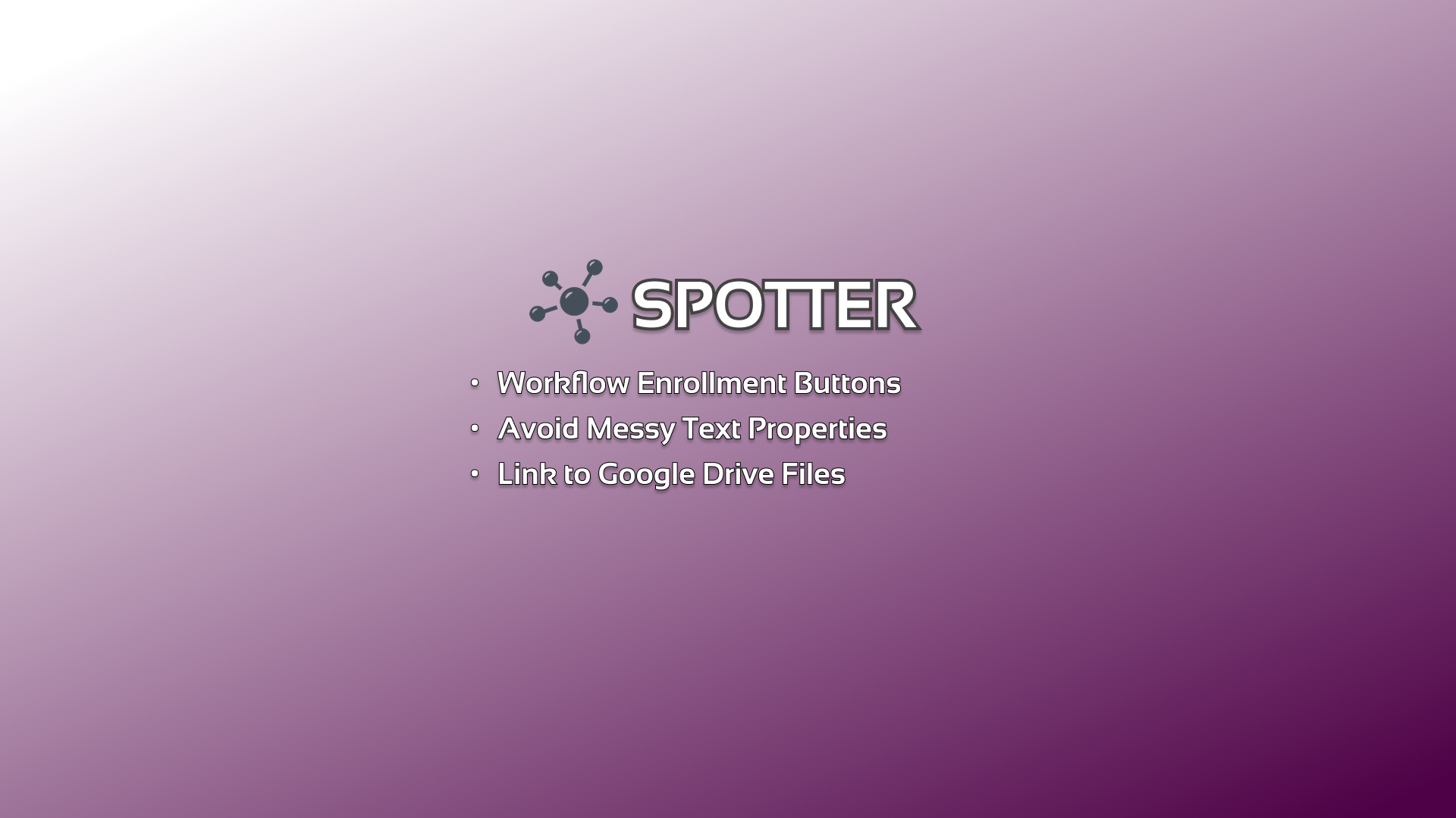 Workflow Enrollment Buttons