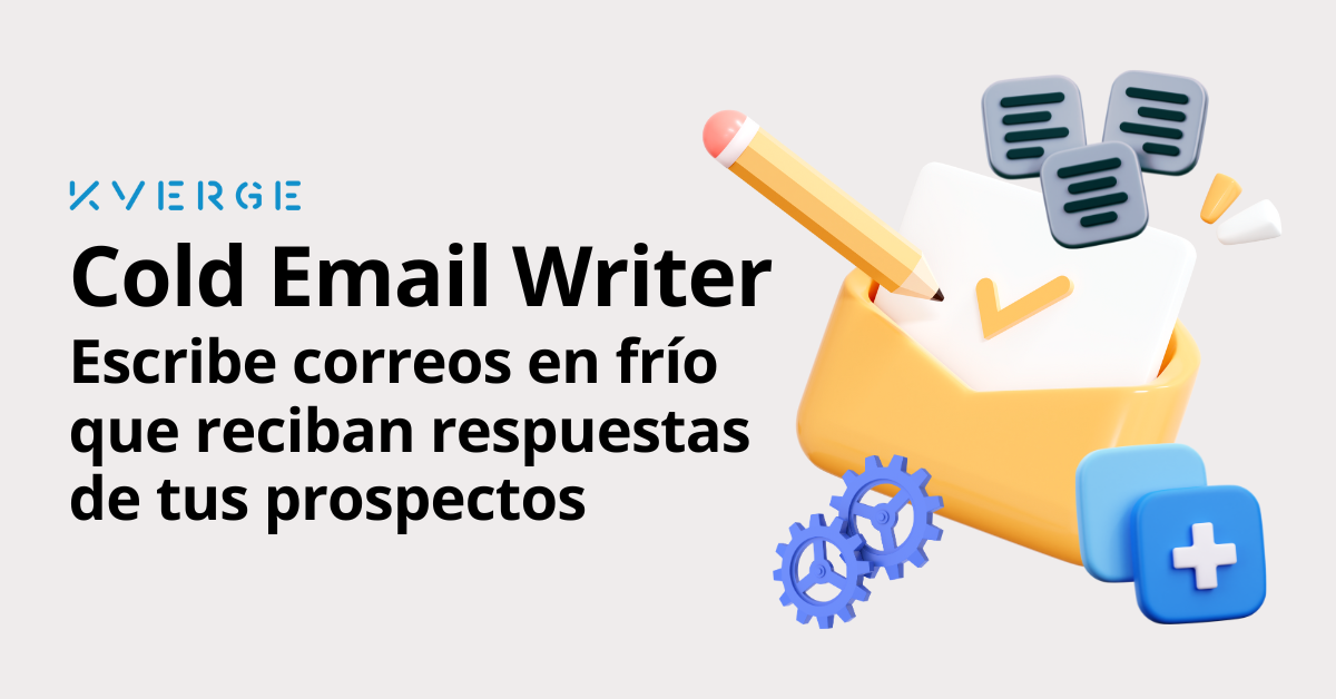 🎯 Cold Email Writer: Escribe correos en frío que reciban respuestas de tus prospectos