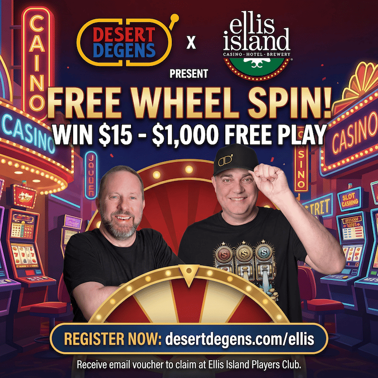 Ellis Island Casino Wheel Spin