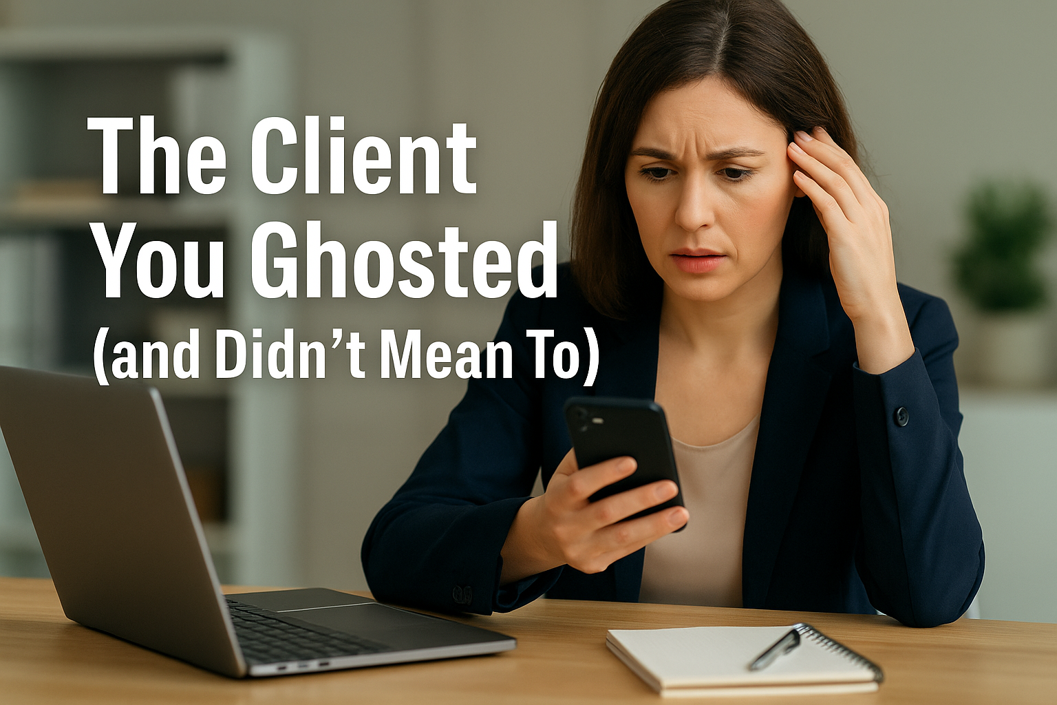 ⚙️ The Client You Ghosted (and Didn’t Mean To)