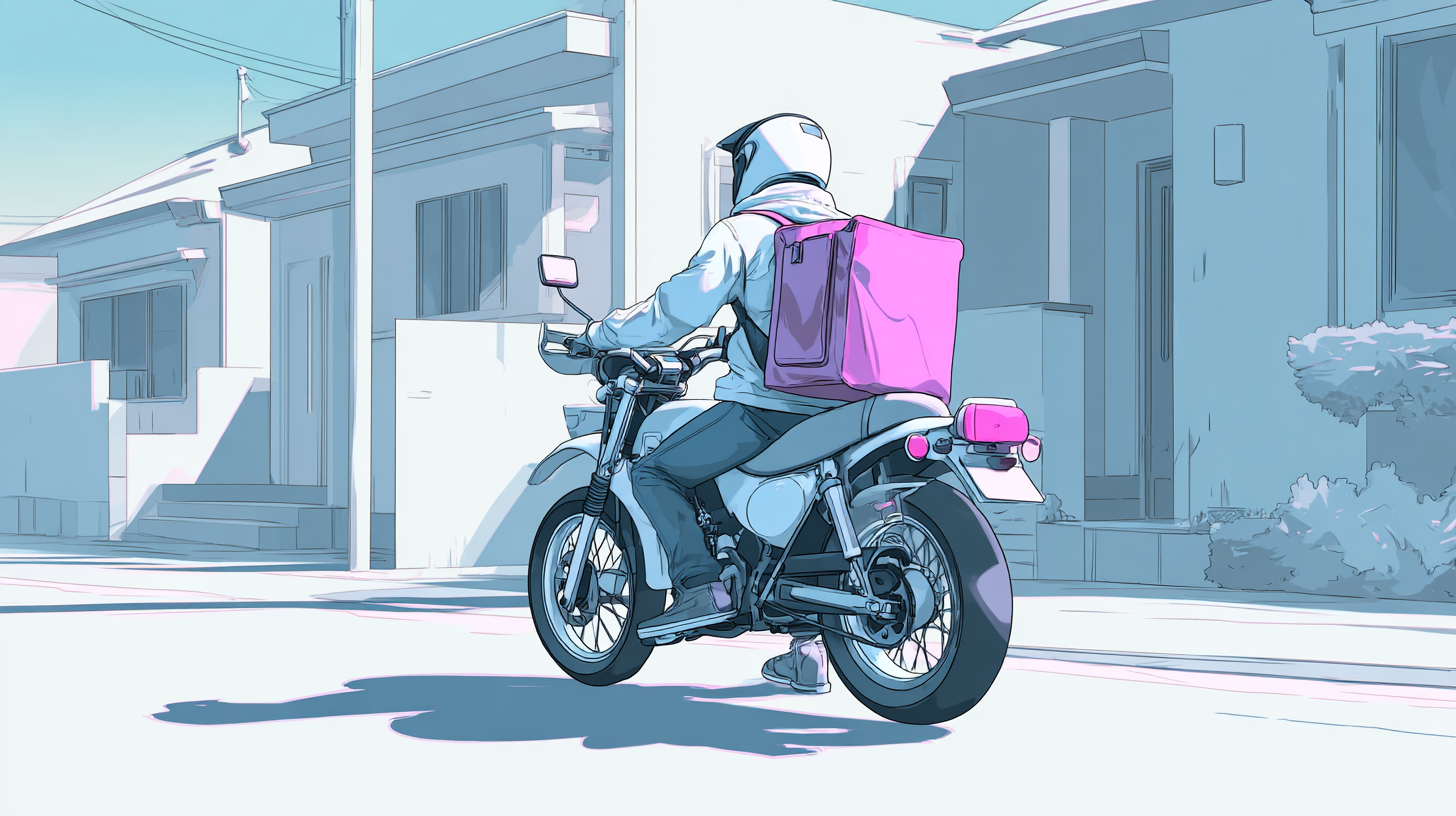 Your food wasn’t late. It was AI-delivered