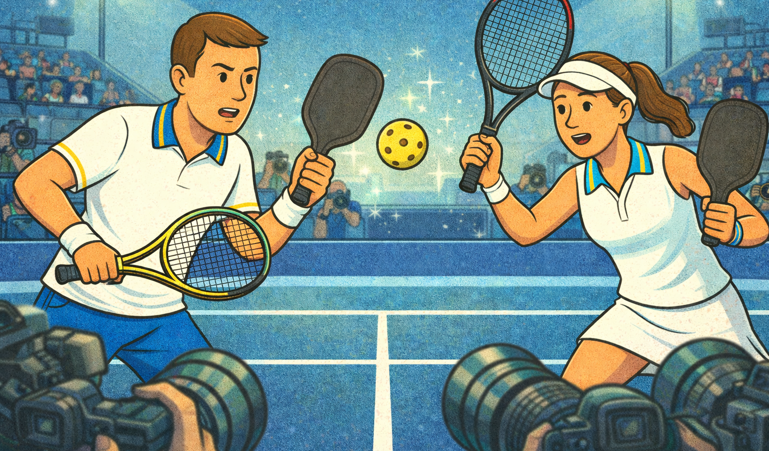 Battle of the Sexes — Pickleball Style