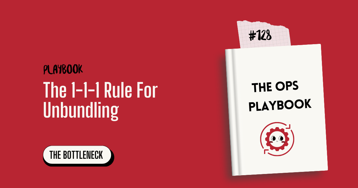 ⚙️ Ops Playbook #128