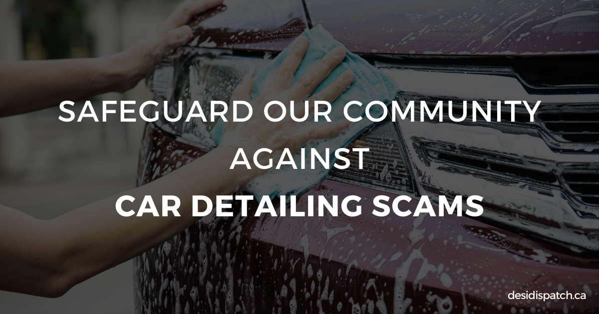 Beware of Car Detailing Scams
