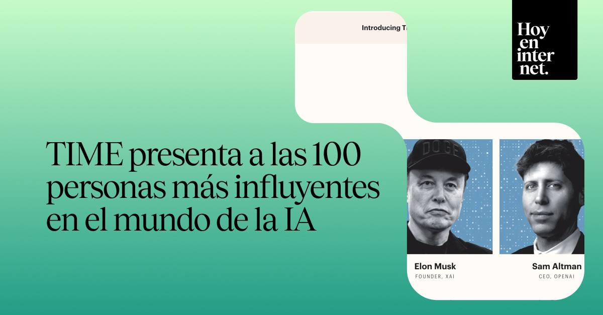 TIME presenta a las 100 personas más influyentes en el mundo de la IA