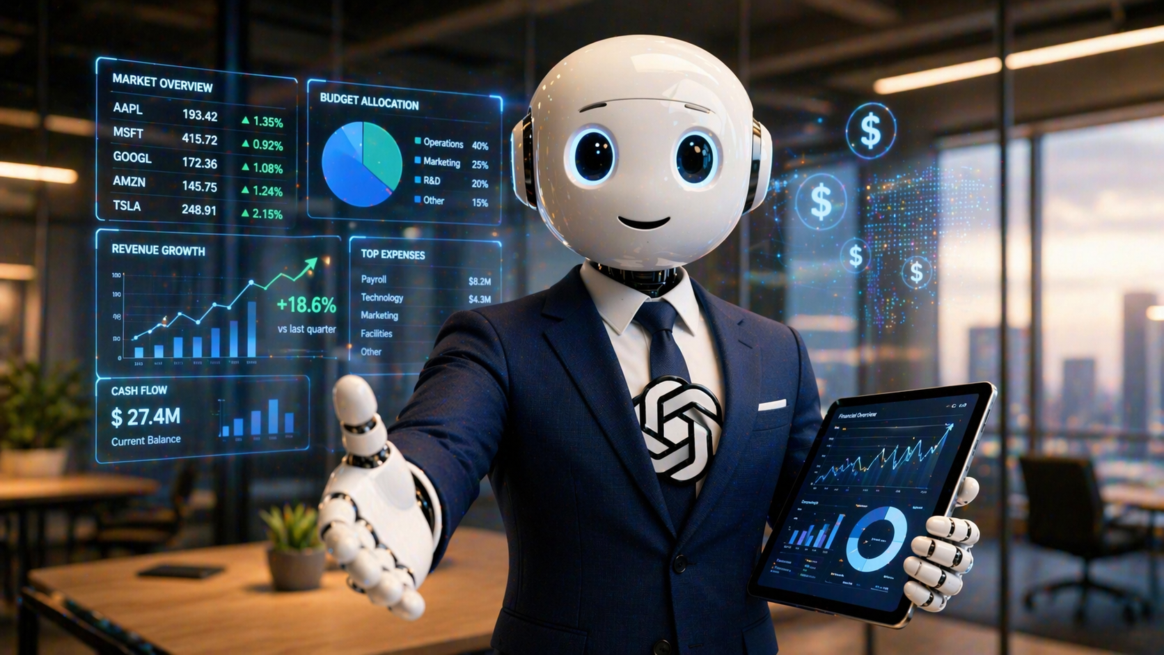 ChatGPT just hired itself as your CFO