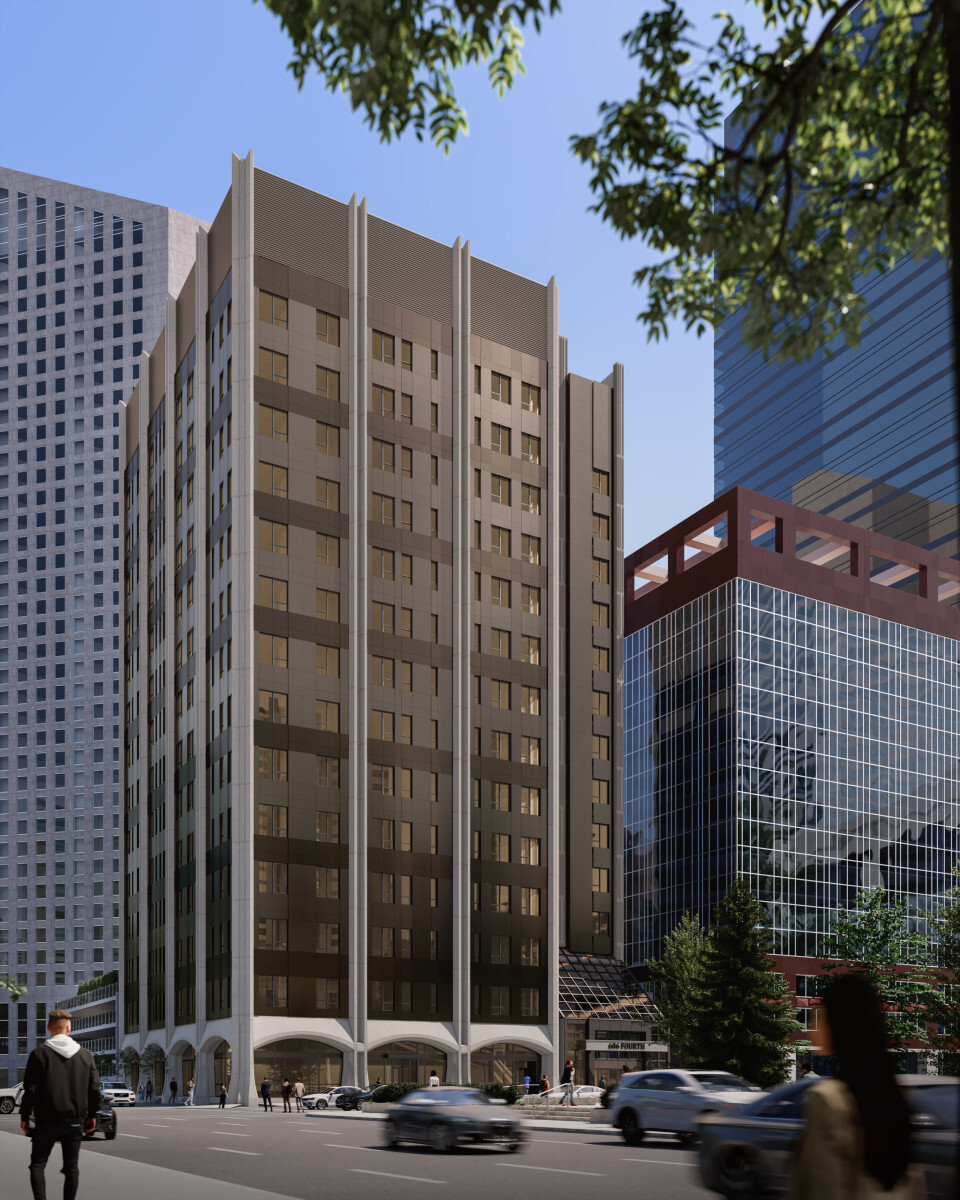 Nine new office conversions announced for downtown Calgary 