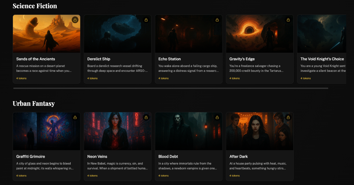 Adventure platform is ready! 