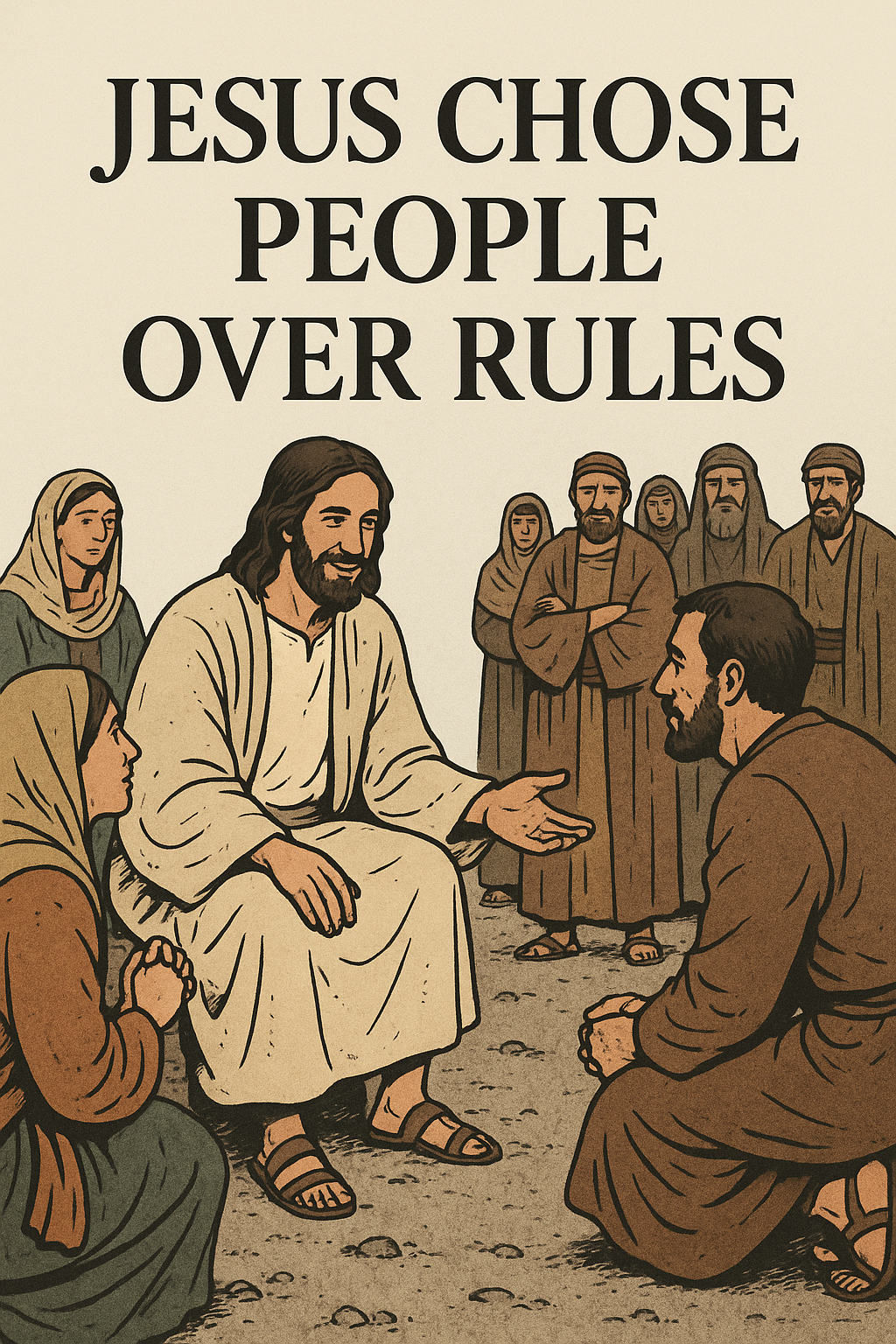 Jesus Chose People Over Rules