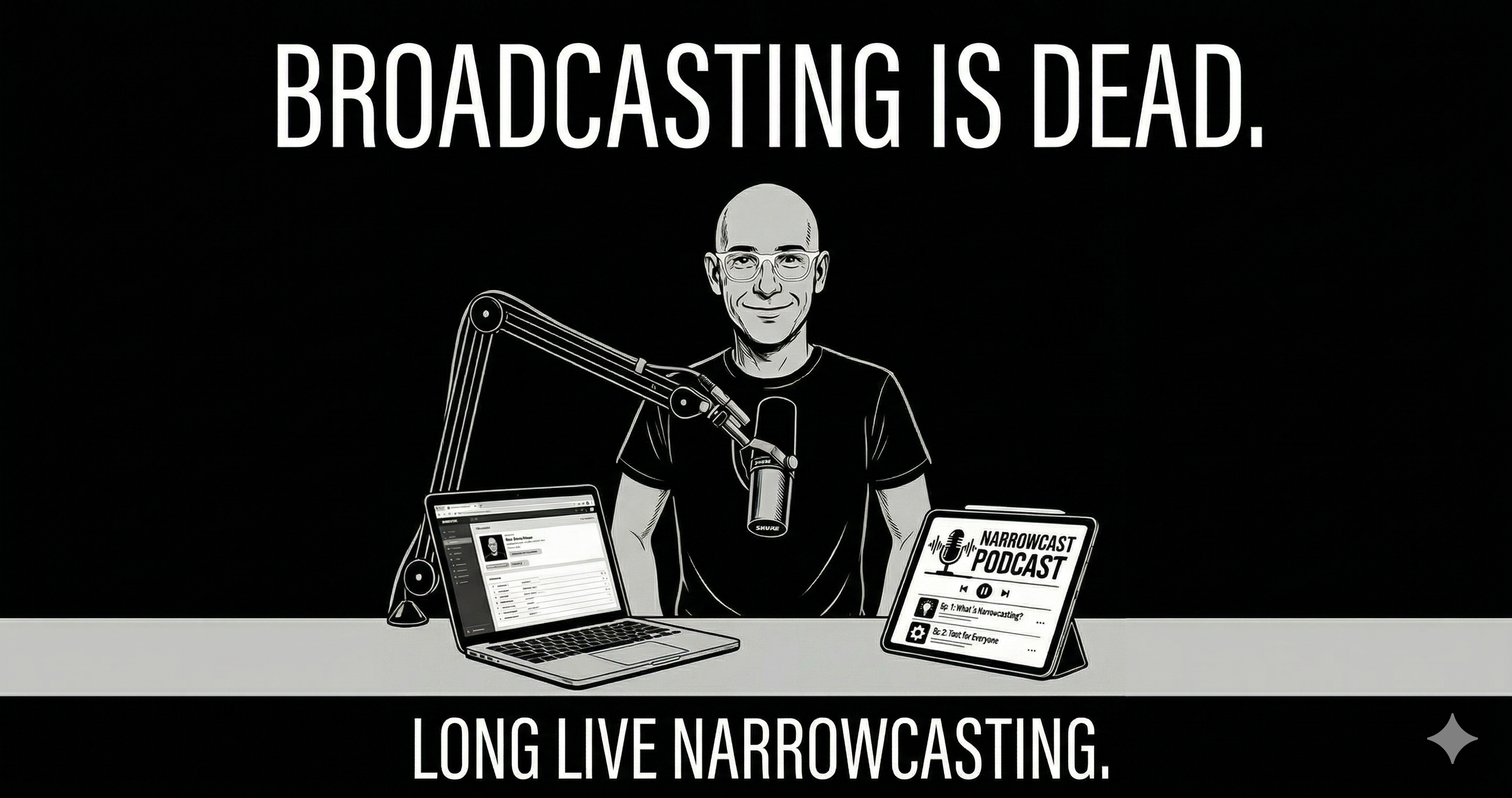 Broadcasting Is Dead. Long Live Narrowcasting.