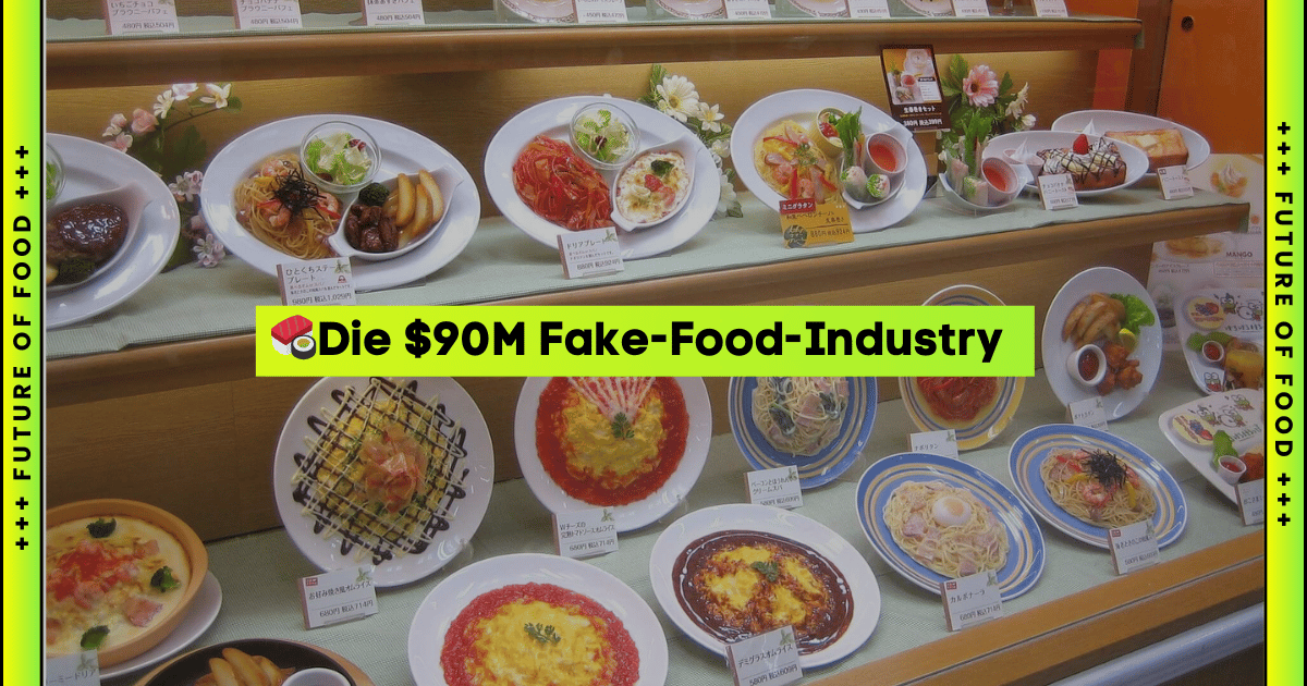 Die $90M Fake-Food-Industrie 🍣