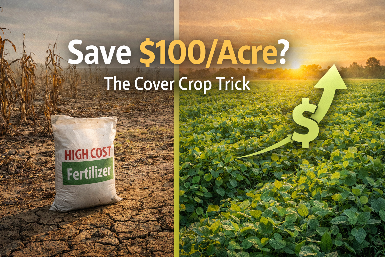 The Cover Crop Trick Few Farmers Use - But It Pays $50–$100 Per Acre