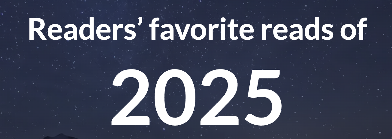 Shepherd: Share your 3 favorite reads of 2025 and promote your book.