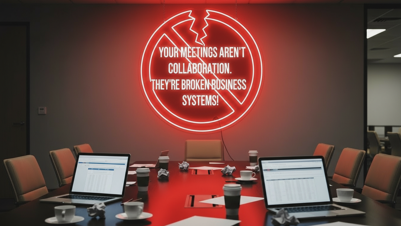 Your Meetings Aren't Collaboration. They're Broken Business Systems!