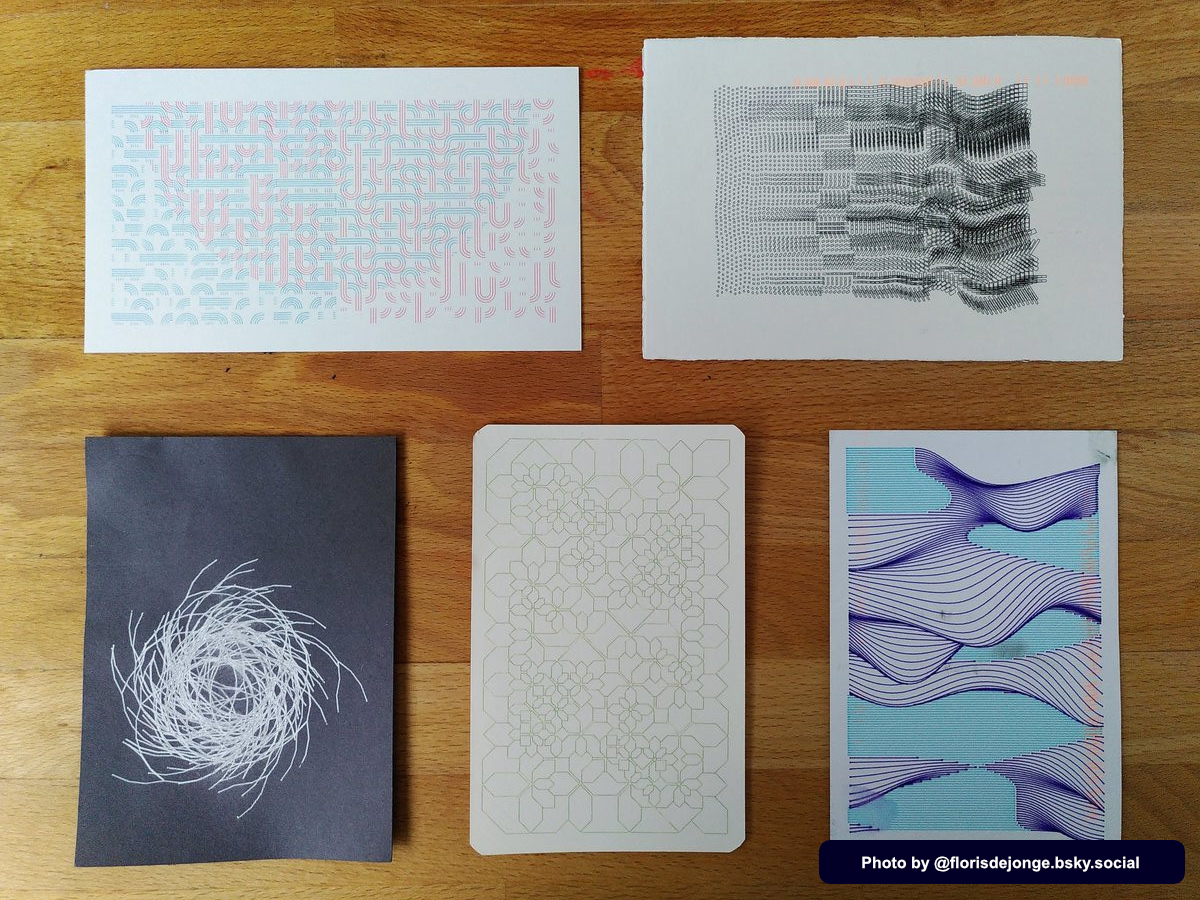 #002: The Plotter Postcard Exchange