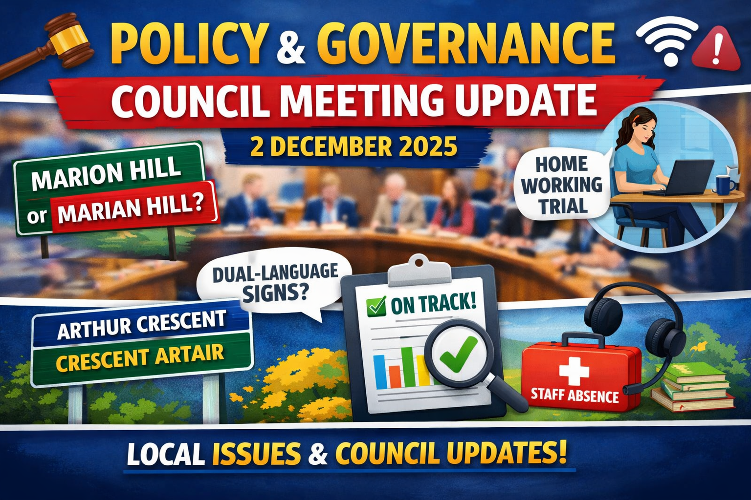 Antrim & Newtownabbey Borough Council Policy and Governance Meeting Highlights December 2025