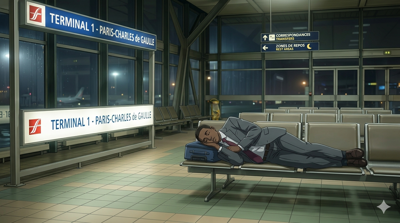 [Kerwin at Passrider.com] Have You Ever Slept In An Airport?