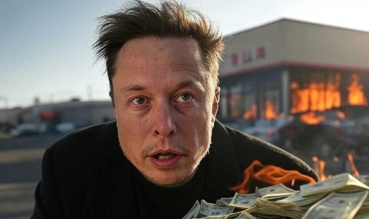 Elon heads for the exit