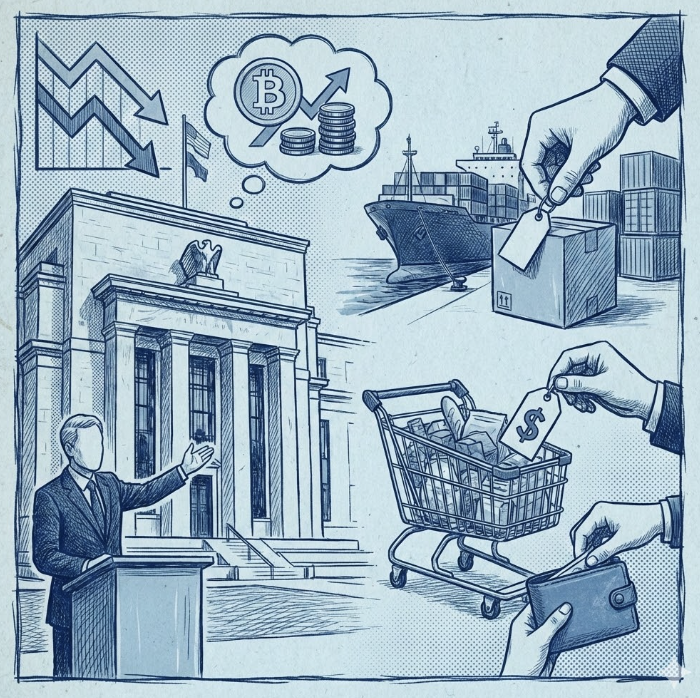 Tariff costs land; Silver’s quiet rally