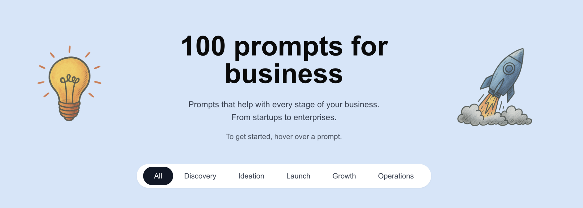 100 ways to use AI in your business (prompt pack)