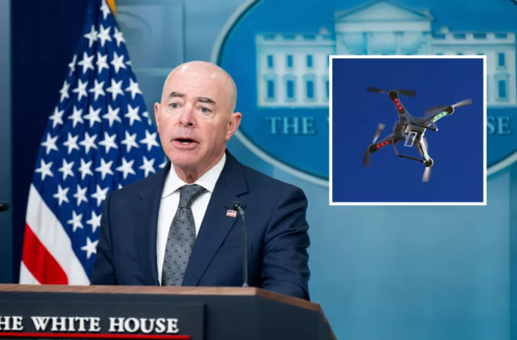Drones Spark Public Alarm, But Mayorkas Says 'Nothing to Worry About'—Demands More Authority