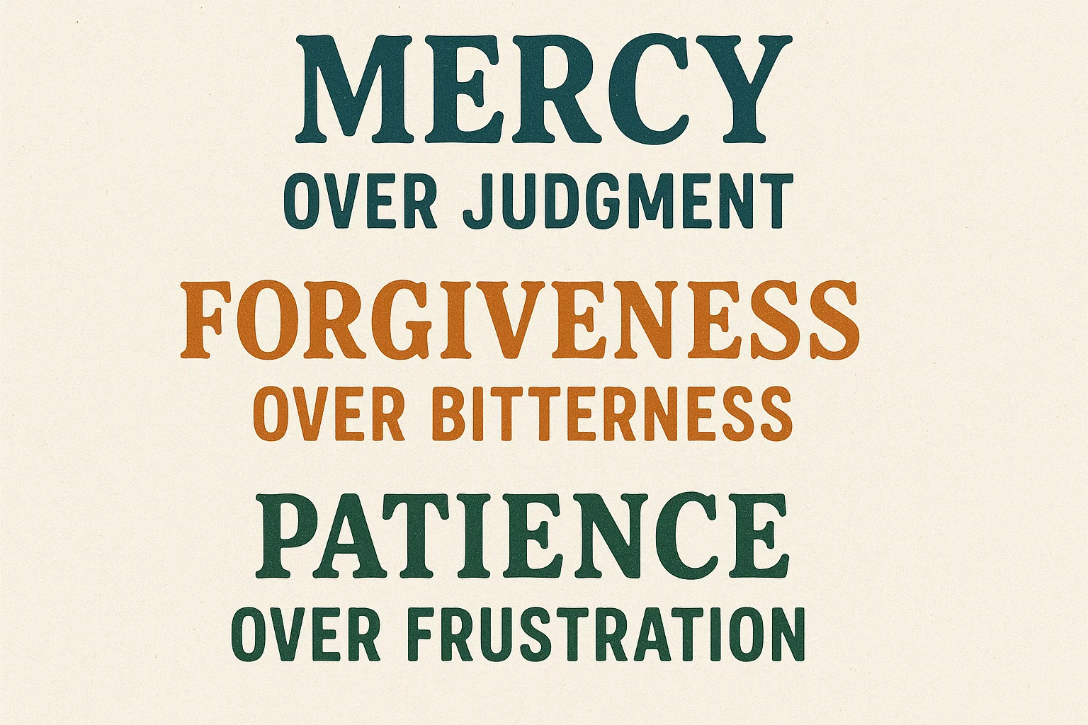 The Strength of Kindness