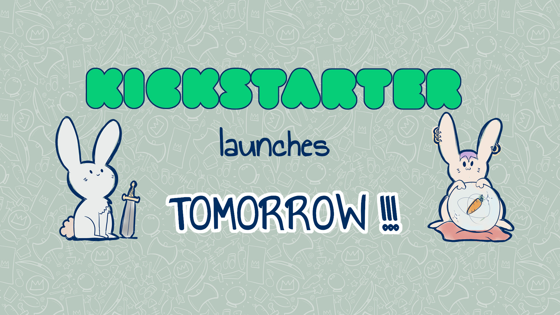 Our Kickstarter launches TOMORROW!