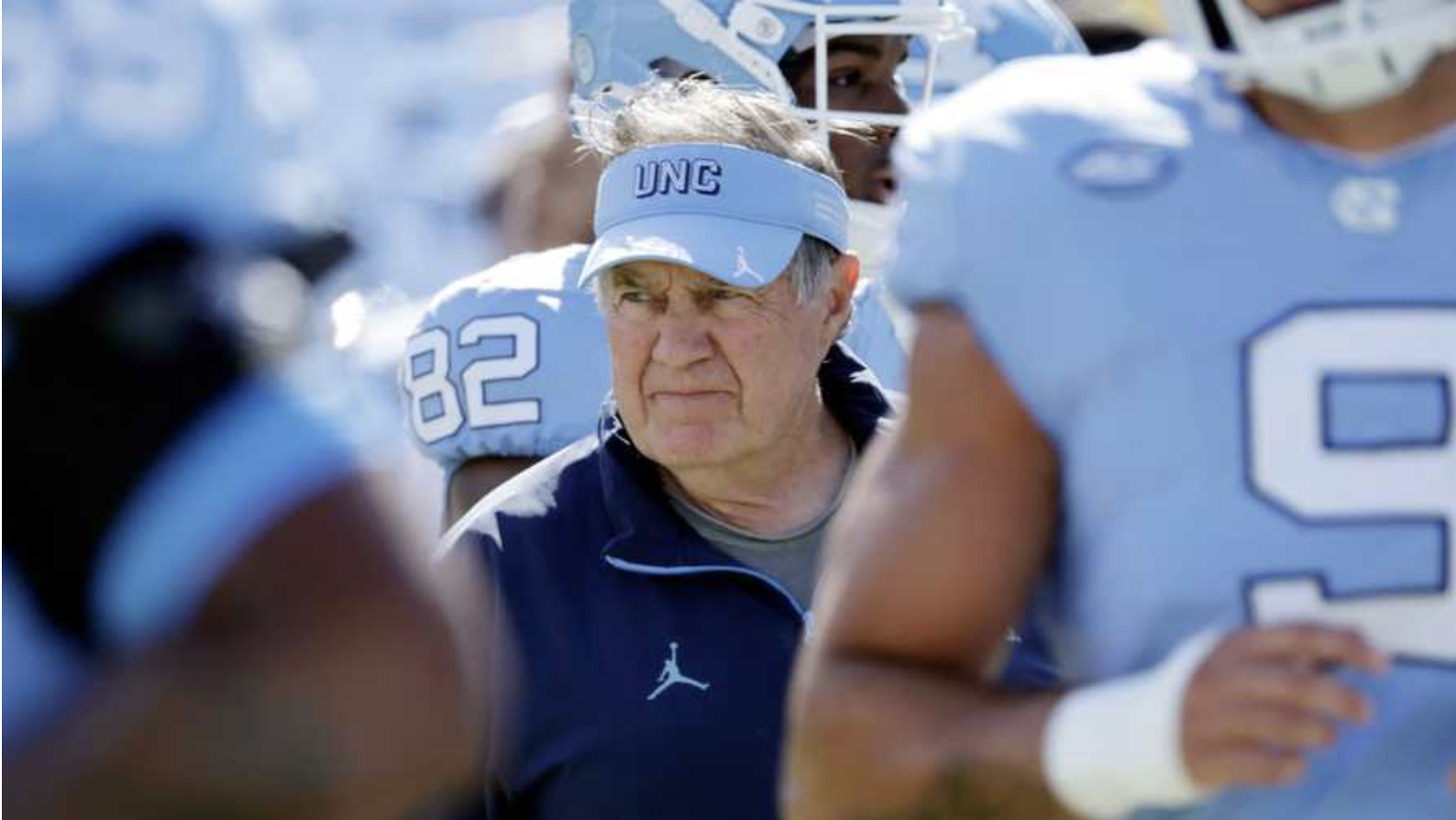 Belichick’s messy UNC start, NCAA opens betting, and a Browns QB trade