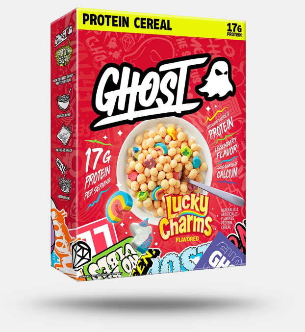 Ghost Upgrades Its Marshmallow Protein Cereal With Official Lucky Charms Pieces