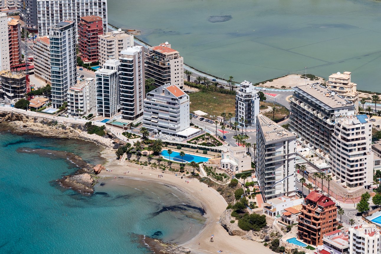 Calpe Seen from the Peñón de Ifach
