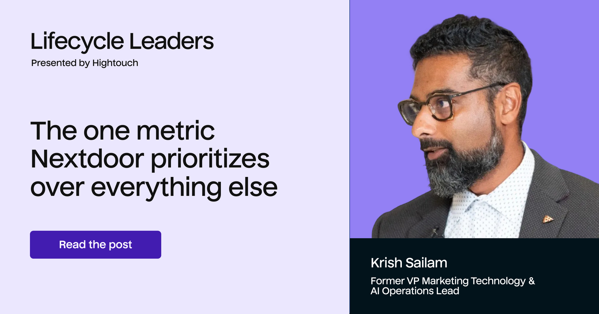 The one metric Nextdoor prioritizes over everything else