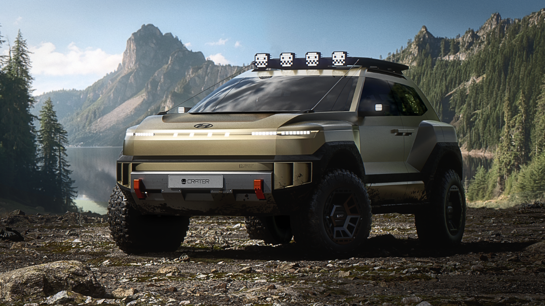 Hyundai debuts Crater Concept as it targets booming off-road SUV market